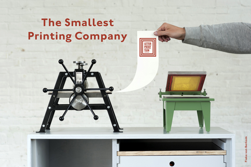 Smallest Printing Company Letterproeftuin